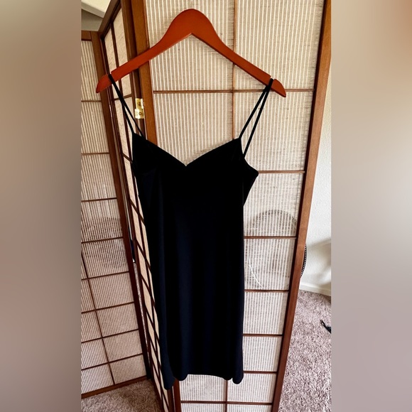 Y2K vintage Esprit black gathered bust strappy slip dress - Picture 10 of 10